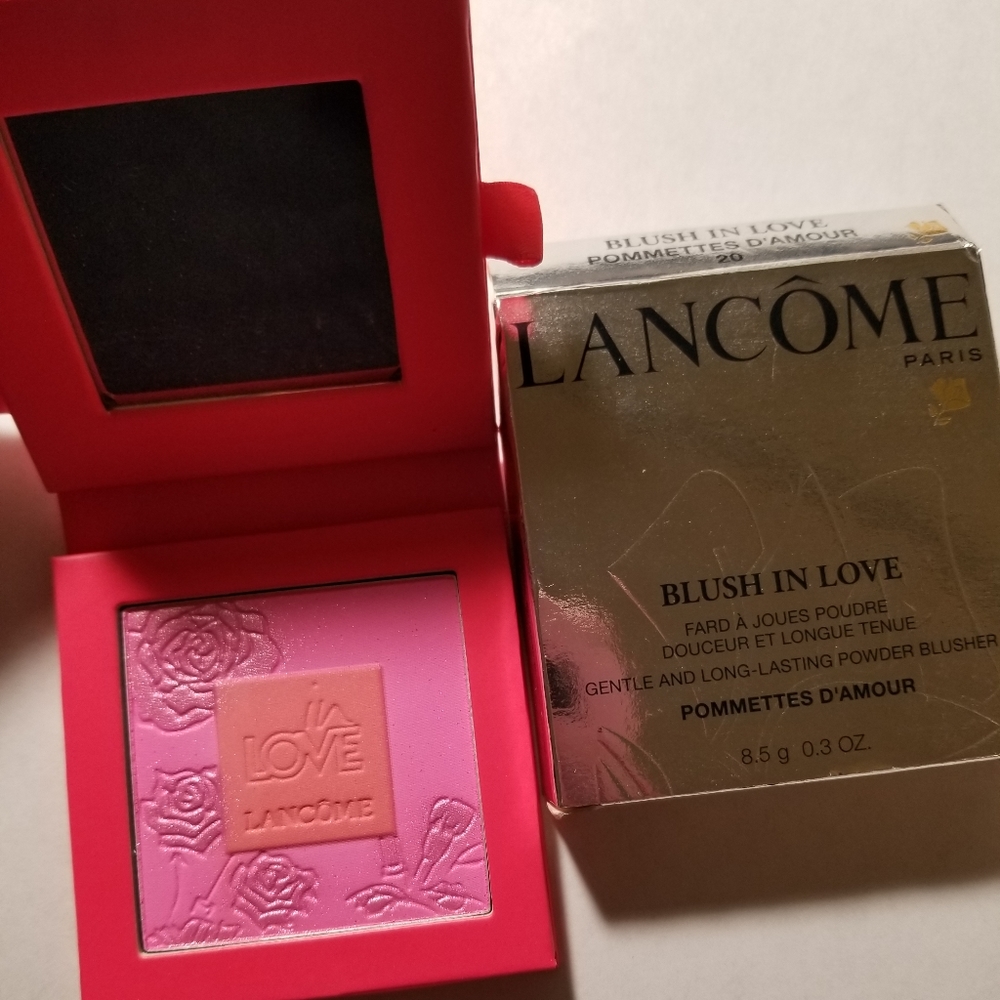 Lancome Blush In Love Gentle & Long Lasting Powder Blusher 20 Pommettes D'Amour